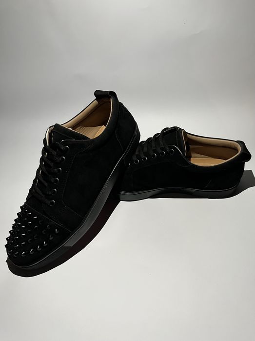 Чоловічі замшеві кеди Christian Louboutin | Лабутени