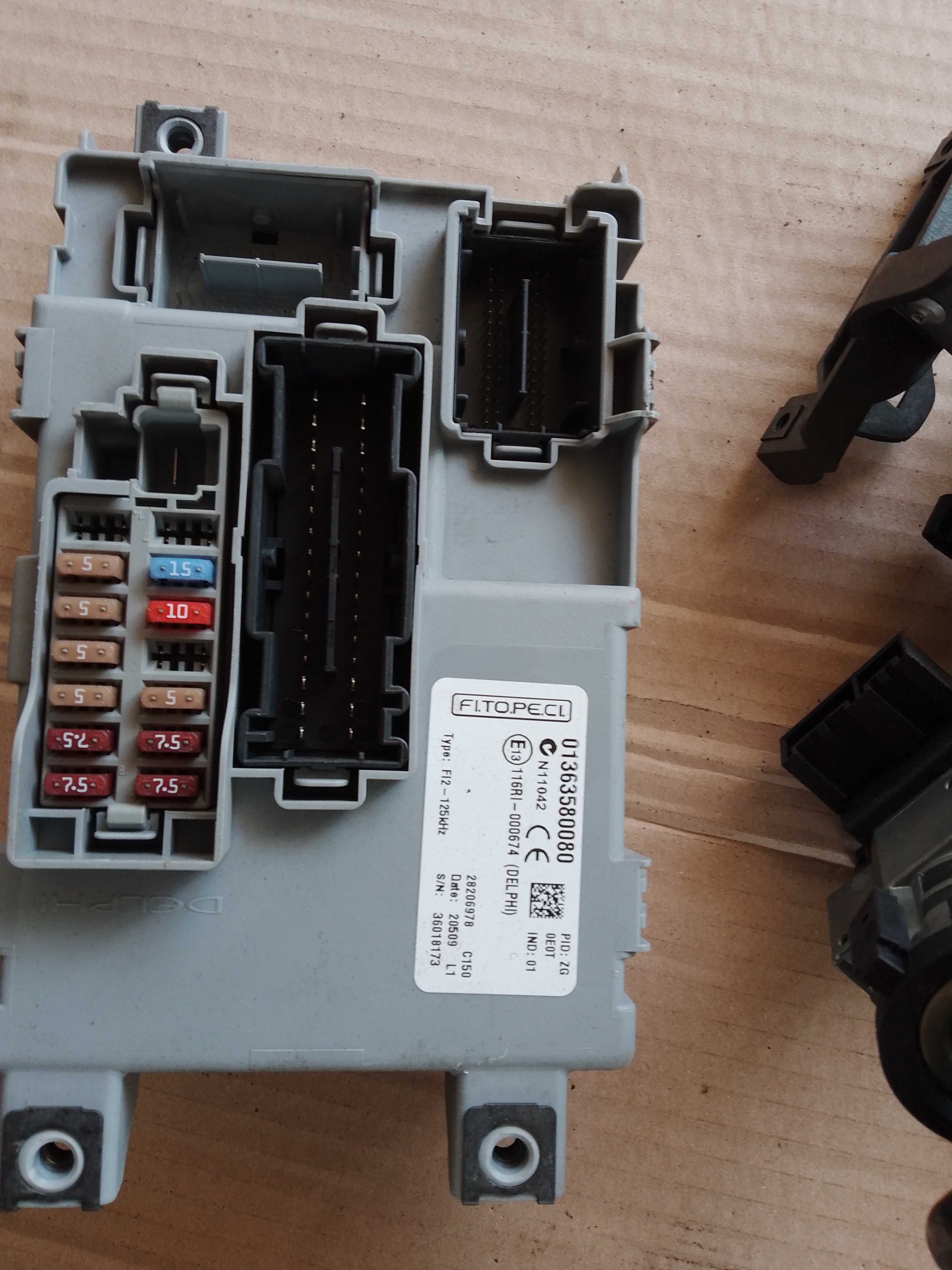 Stacyjka BSI Komputer silnik 1.3 jtd m-jet cdti Fiat Fiorino Nemo Qubo