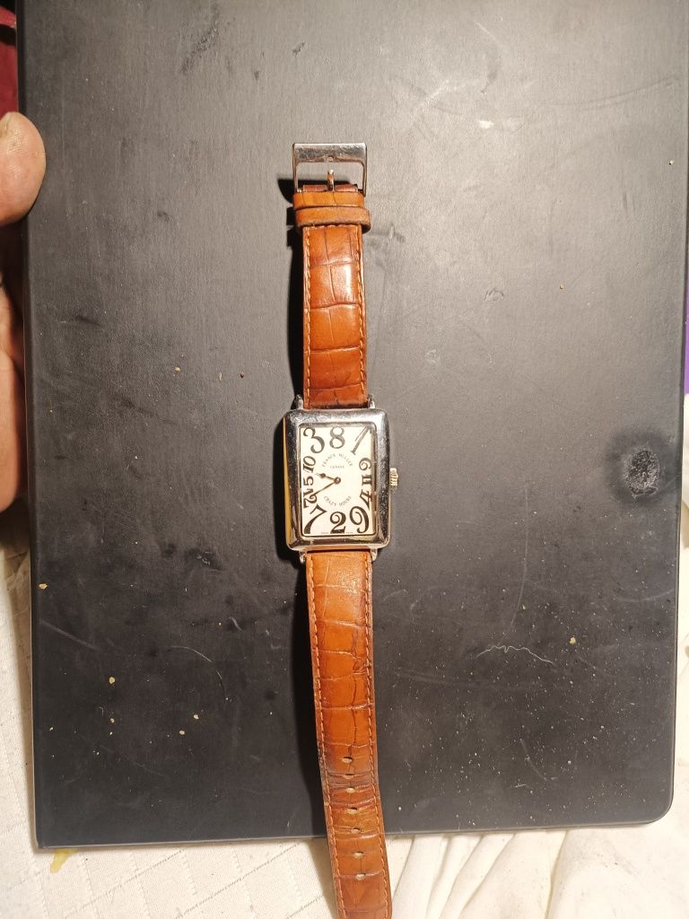 Franck Muller usado, Crazy Hours long island ouro branco
