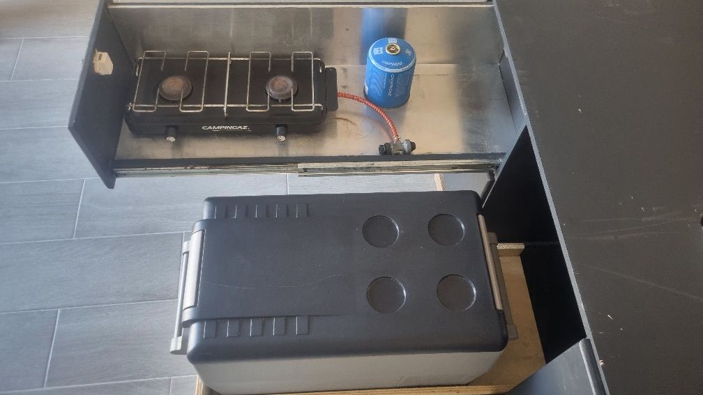 Kit campismo box campervan renault trafic