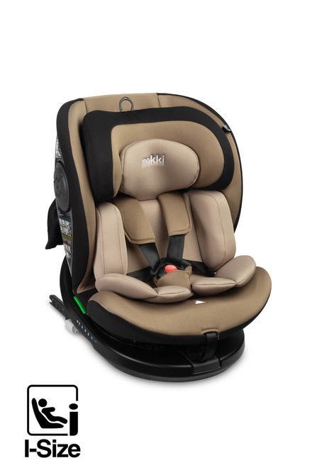 MOKKI I-SIZE 40-150 TopTether + ISOFIX Fotelik samochodowy dla dzieci