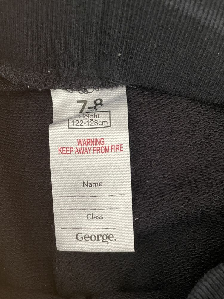Spodnie dresowe George 122-128cm