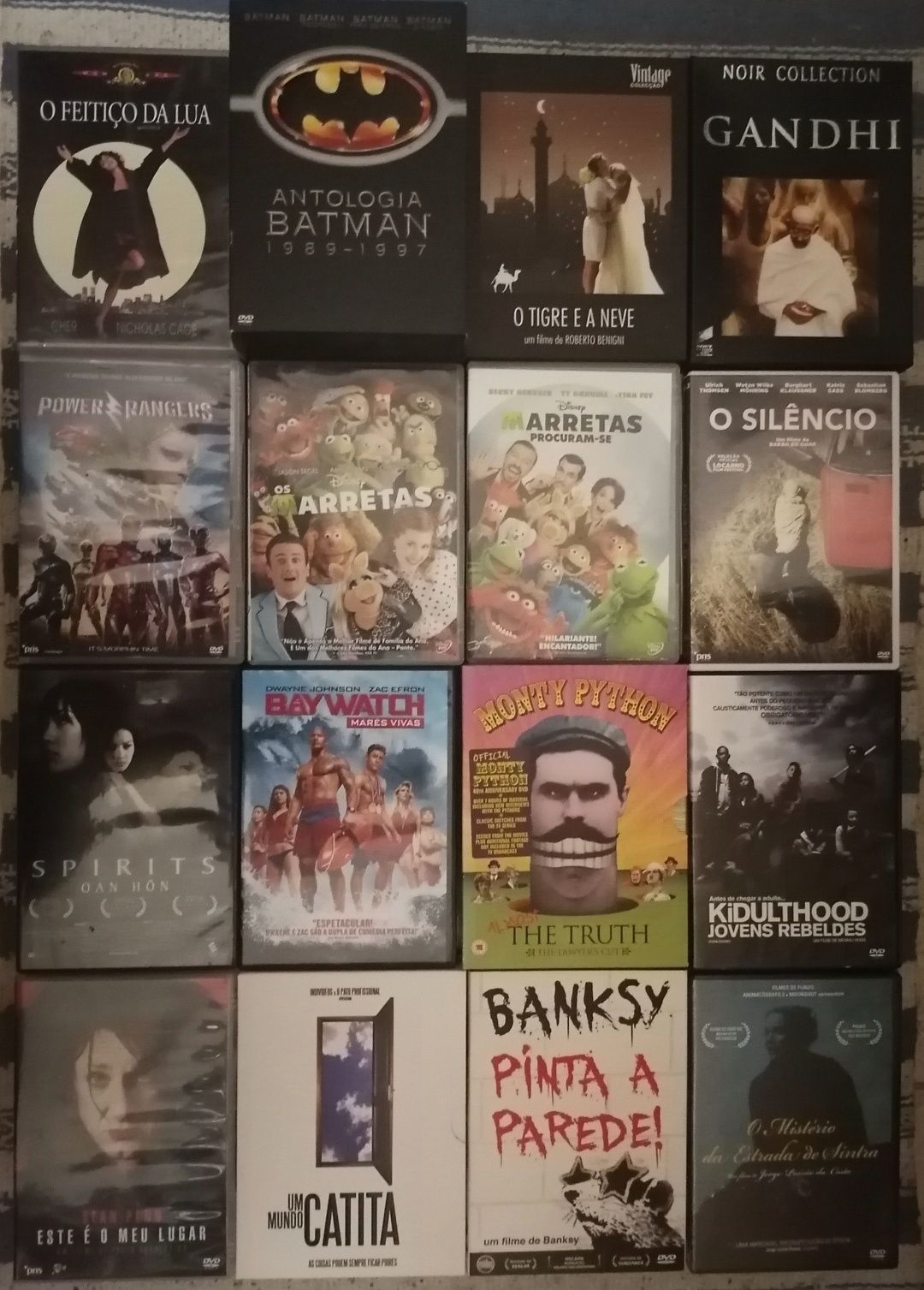 Lote 267 DVD's originais (Lote 7)