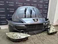 Frente completa usada PEUGEOT 307 FASE 2 FACELIFT 1.6 HDI parachoques capot oticas guardalamas