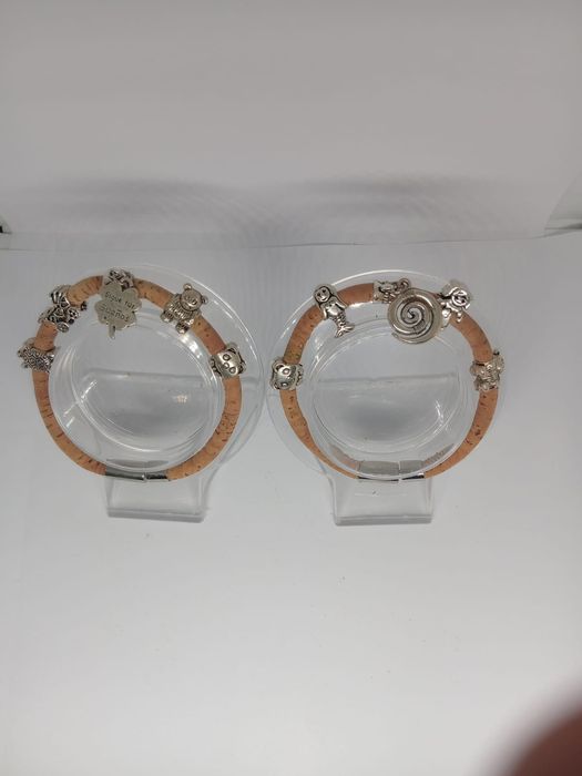 Pulseira em cortiça