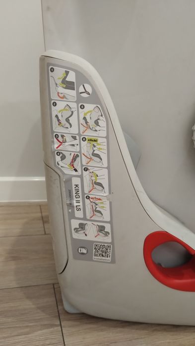 Fotelik Britax Romer King II LS, 9-18kg