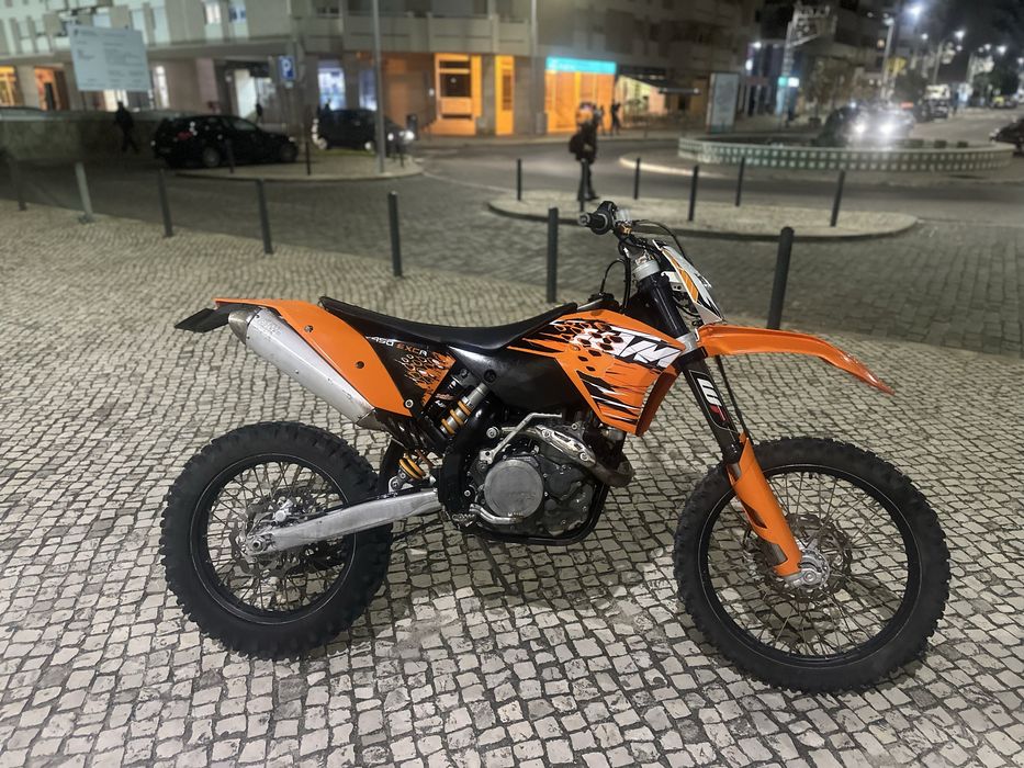 Ktm exc 450r 2008