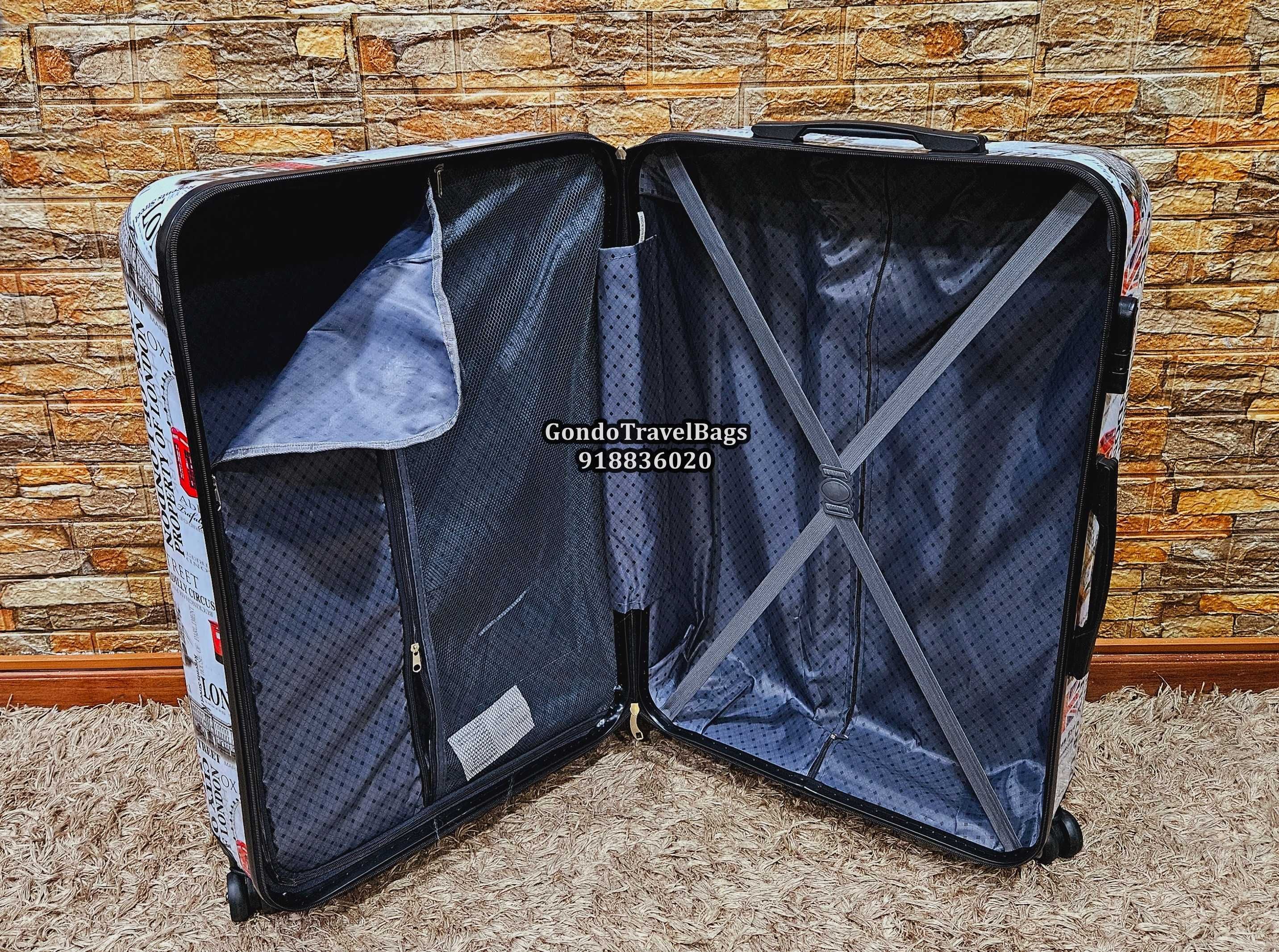 MALA PORÃO MÉDIA 23Kg + MALA CABINE 8 a 10Kg NOVAS - Trolley Viagem