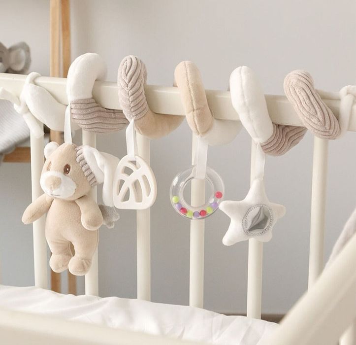 Espiral berço / carrinho peluche