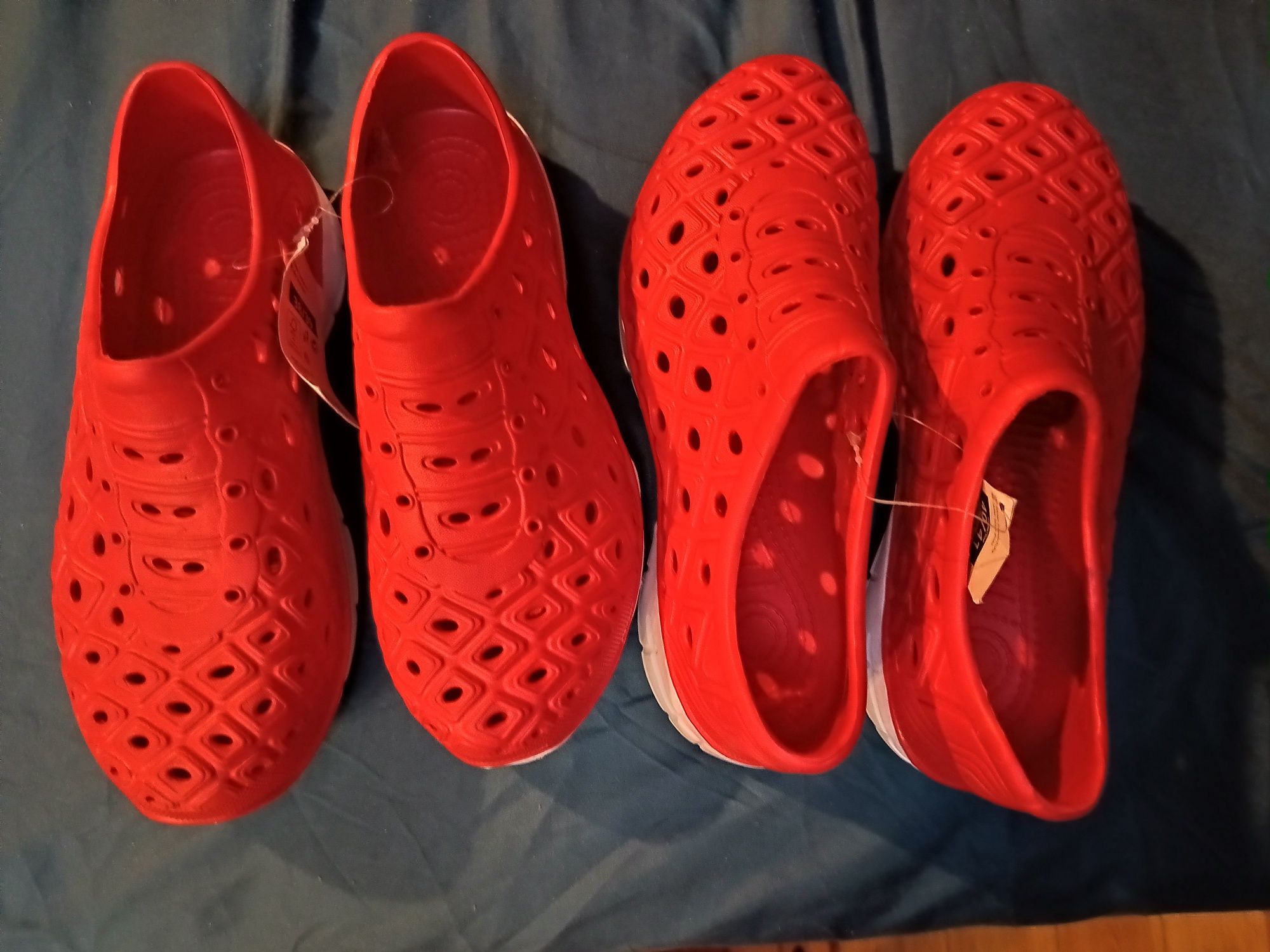 VIVESS damskie buty plażowe czerwone