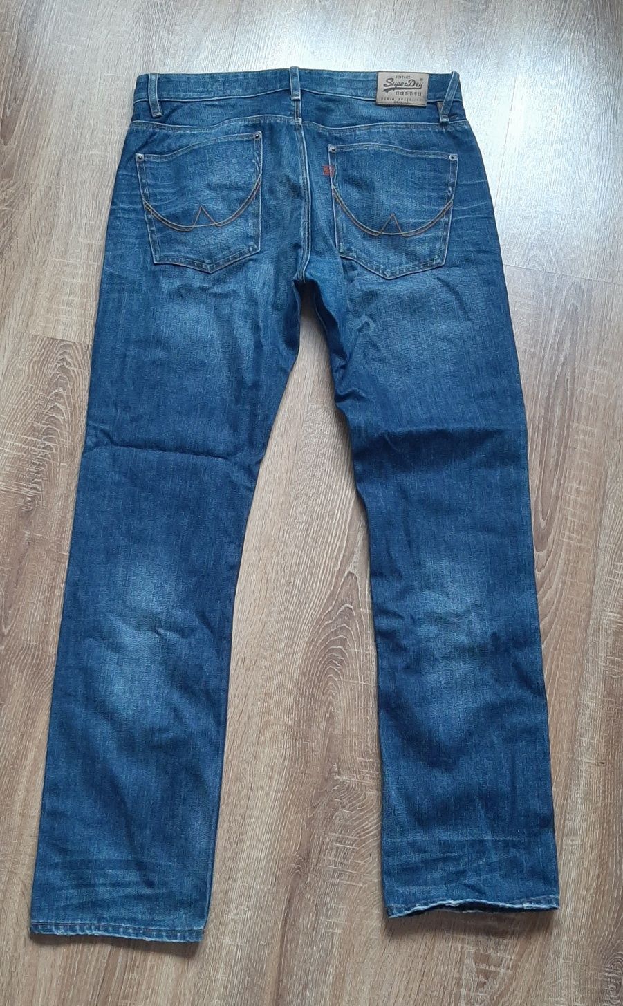 Jeansy Super Dry vintage męskie 34W/32L