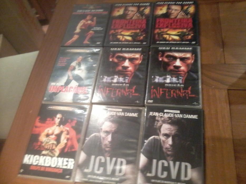 DVD - Diversos Van Damme