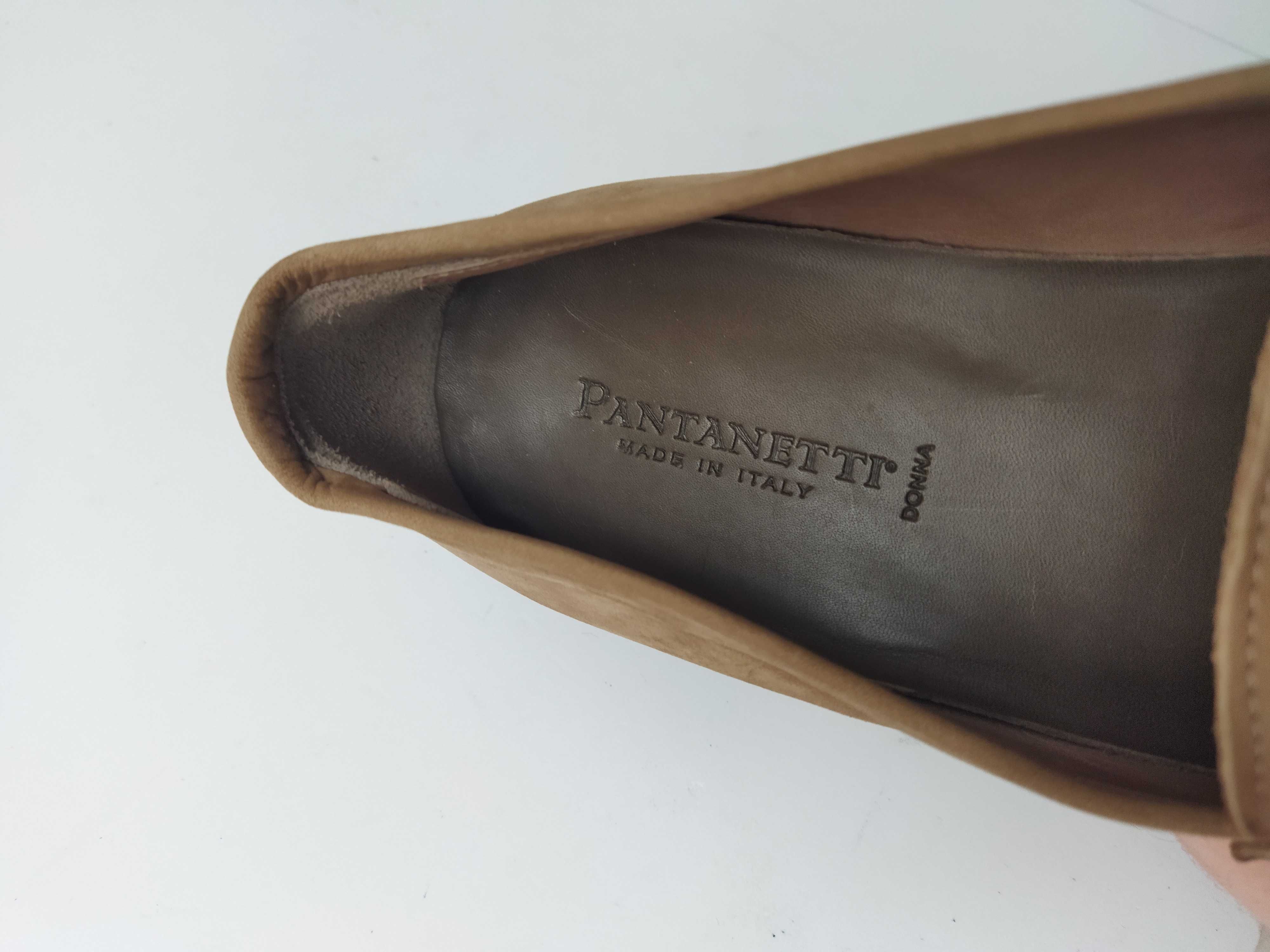 кожаные туфли Pantanetti