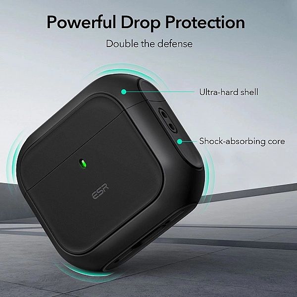 Esr Orbit Halolock Magsafe Apple Airpods 4 Black