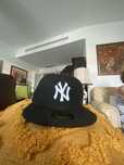 Chapeu preto da new york yankees