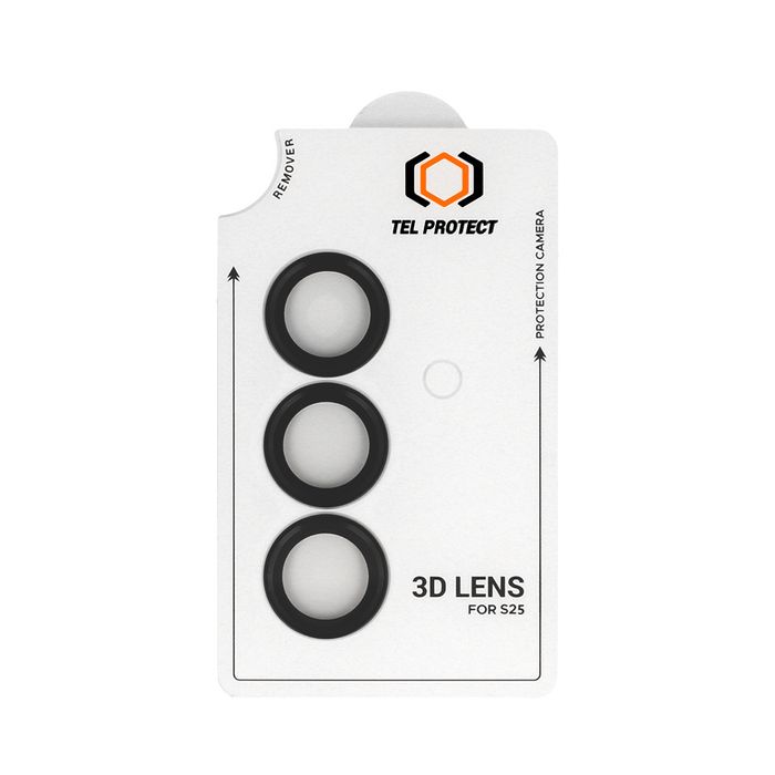 Tel Protect 3D Lens Samsung Galaxy S25 czarne (3 szt)