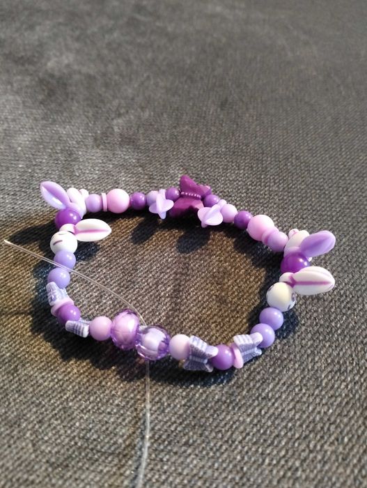 Bransoletka z motylkami