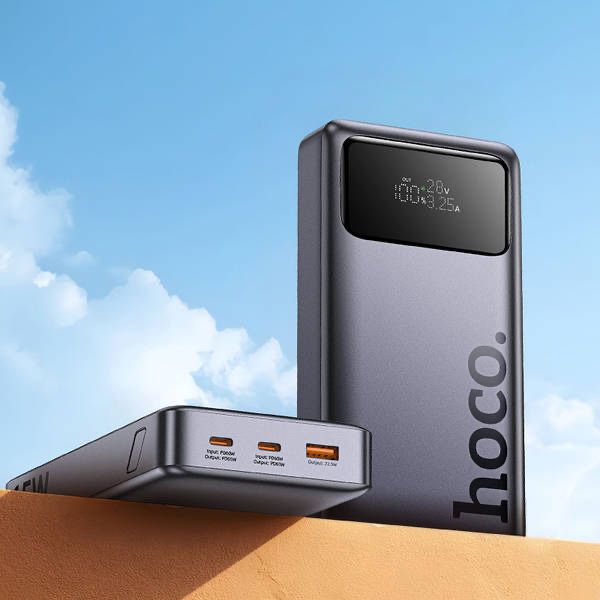 ПОВЕРБАНК зі швидкою зарядкою 65W 25000mAh HOCO Q40 є ОПТ, Дропшипінг