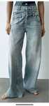 Jeansy zara r.44 wide leg nowe