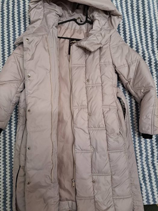 Дитяче пальто зимове 140 ріст