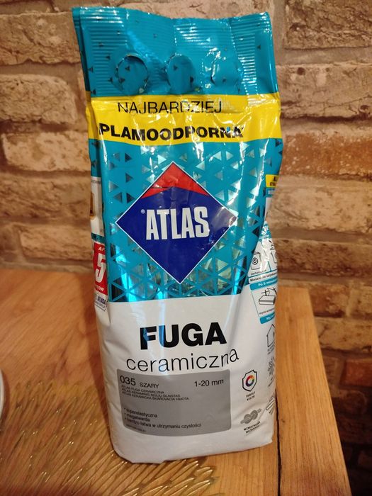 Fuga ceramiczna ATLAS szara