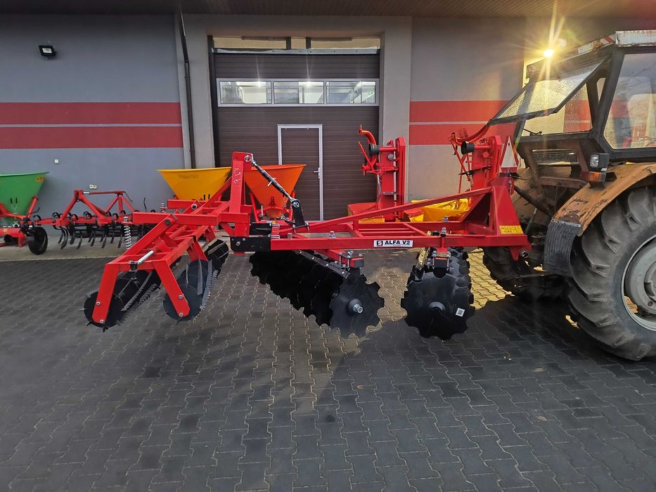Nowa Brona Talerzowa Talerzówka PRODUKCJA 2025 Alfa 1,8m. V2 RADOM