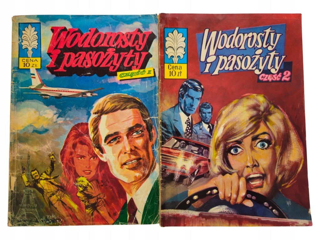 2x Komiks Wodorosty I Pasożyty Część 1 i 2 Oryginał Lata '70