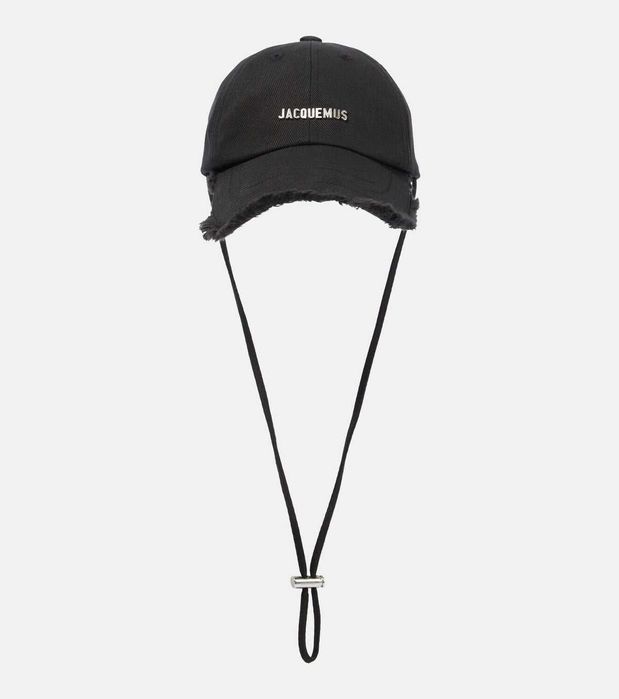 Кепка Jacquemus La Casquette Artichaut Baseball Cap Black