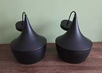 2x Lampa wisząca mio Modern 1B Black + żarówki ozdobne