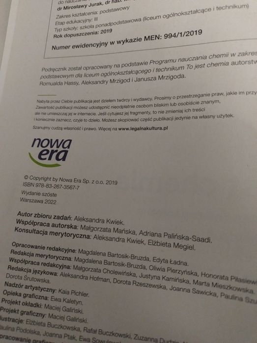 To jest chemia 1 Nowa Era