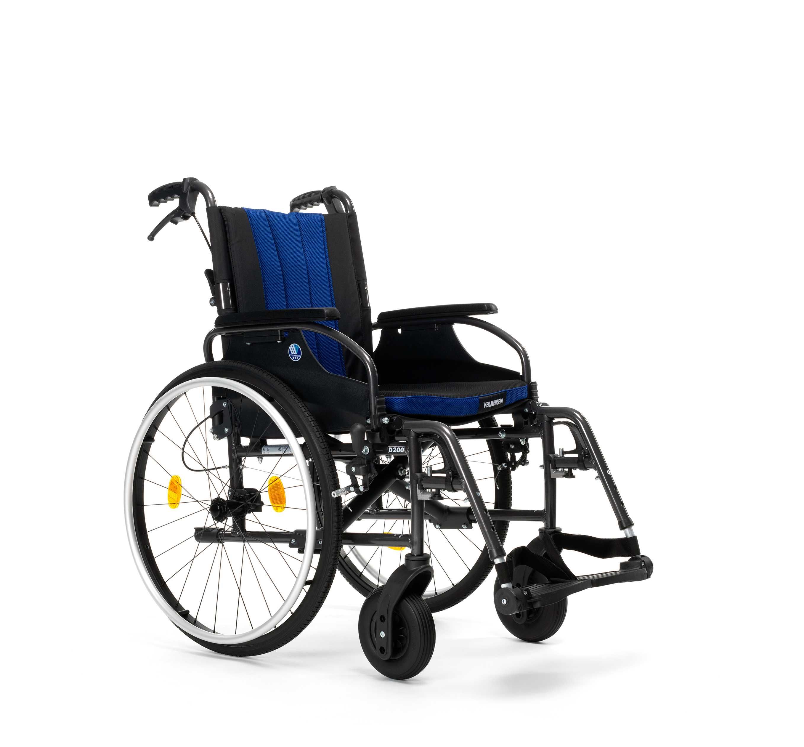 Wózek inwalidzki lekki, poręczny D200 REFUNDACJA NFZ, DOFINANSOWANIE!