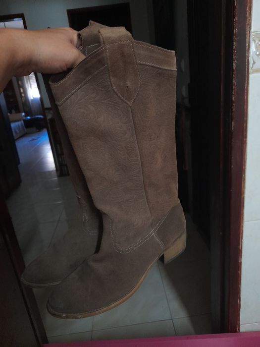 Texanas em pele beges