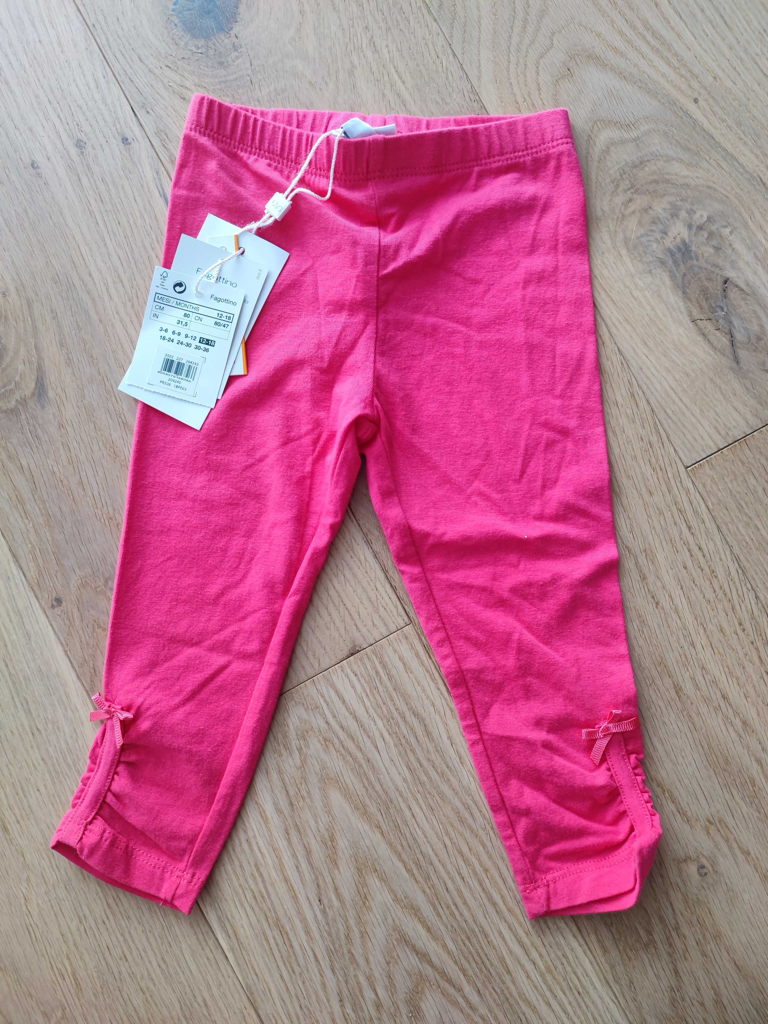 80 cm nowe legginsy getry OVS