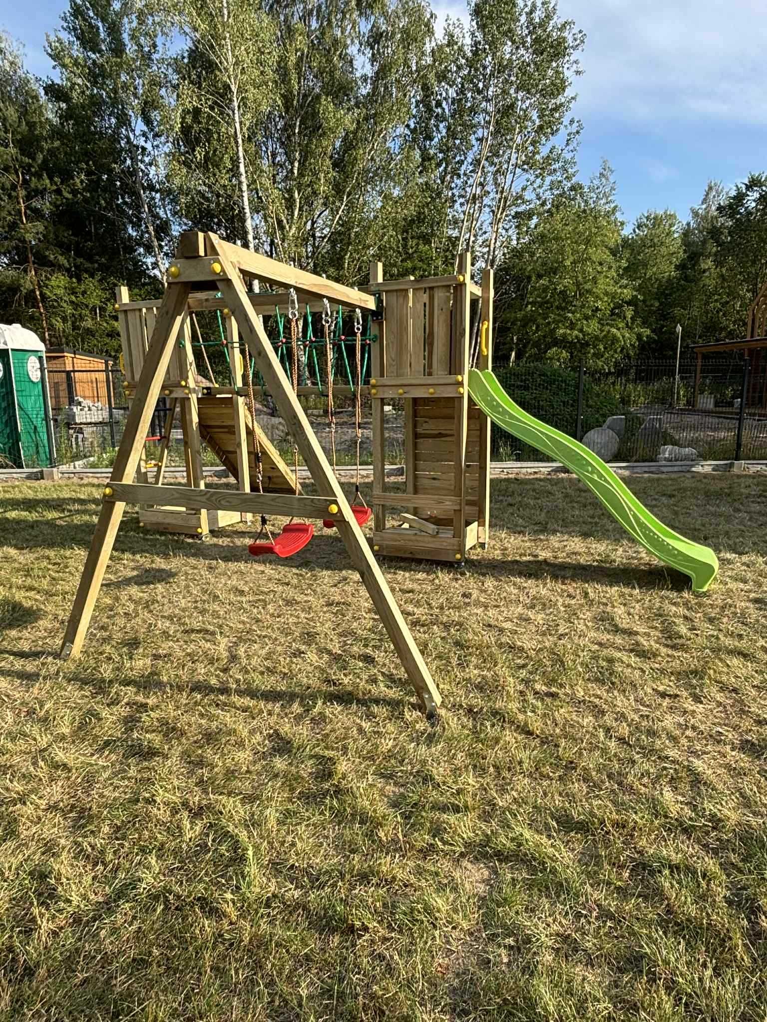 Plac zabaw drewniany, Małpi gaj, Huśtawka, DOSTAWA 0zł, Wysyłka 2-3dni
