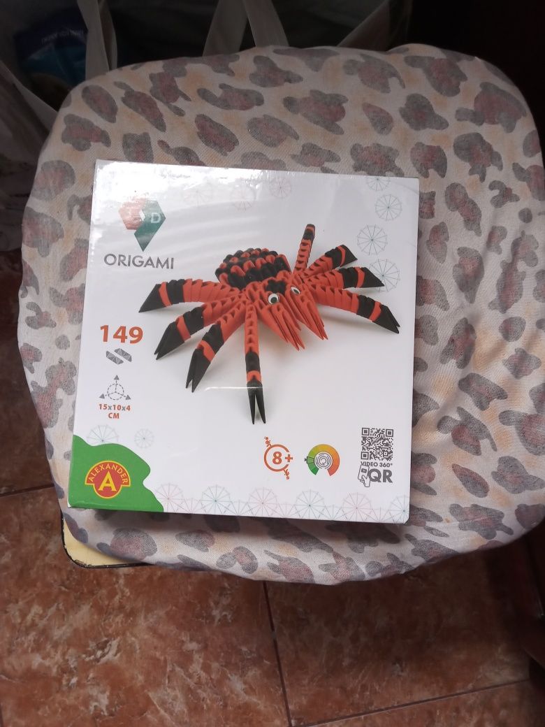 Nowe Origami kreatywne 3 D pająk