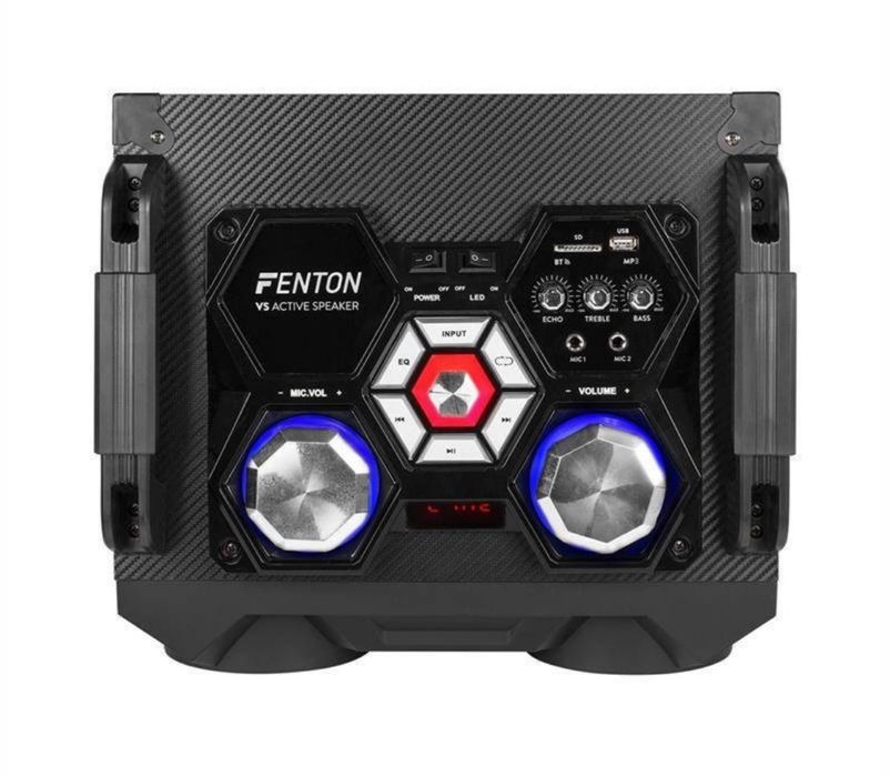 Fenton VS 12 активні колонки Bluetooth USB MP3 караоке  1200w