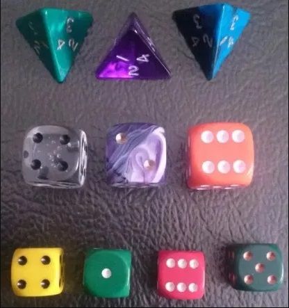 Dados de Várias Faces