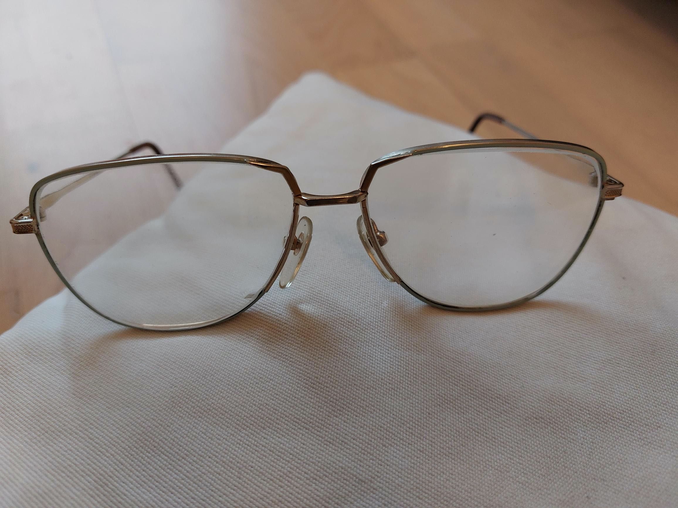 okulary zerówki / oprawki lata 90te