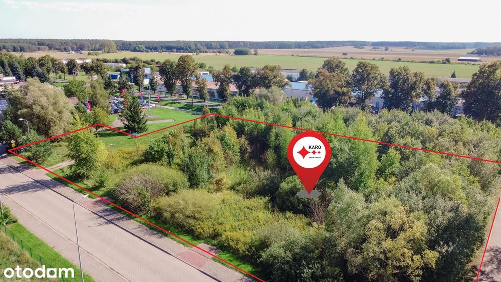 Działka z dużym potencjałem inwestycyjnym, atrakcyjna lokalizacja