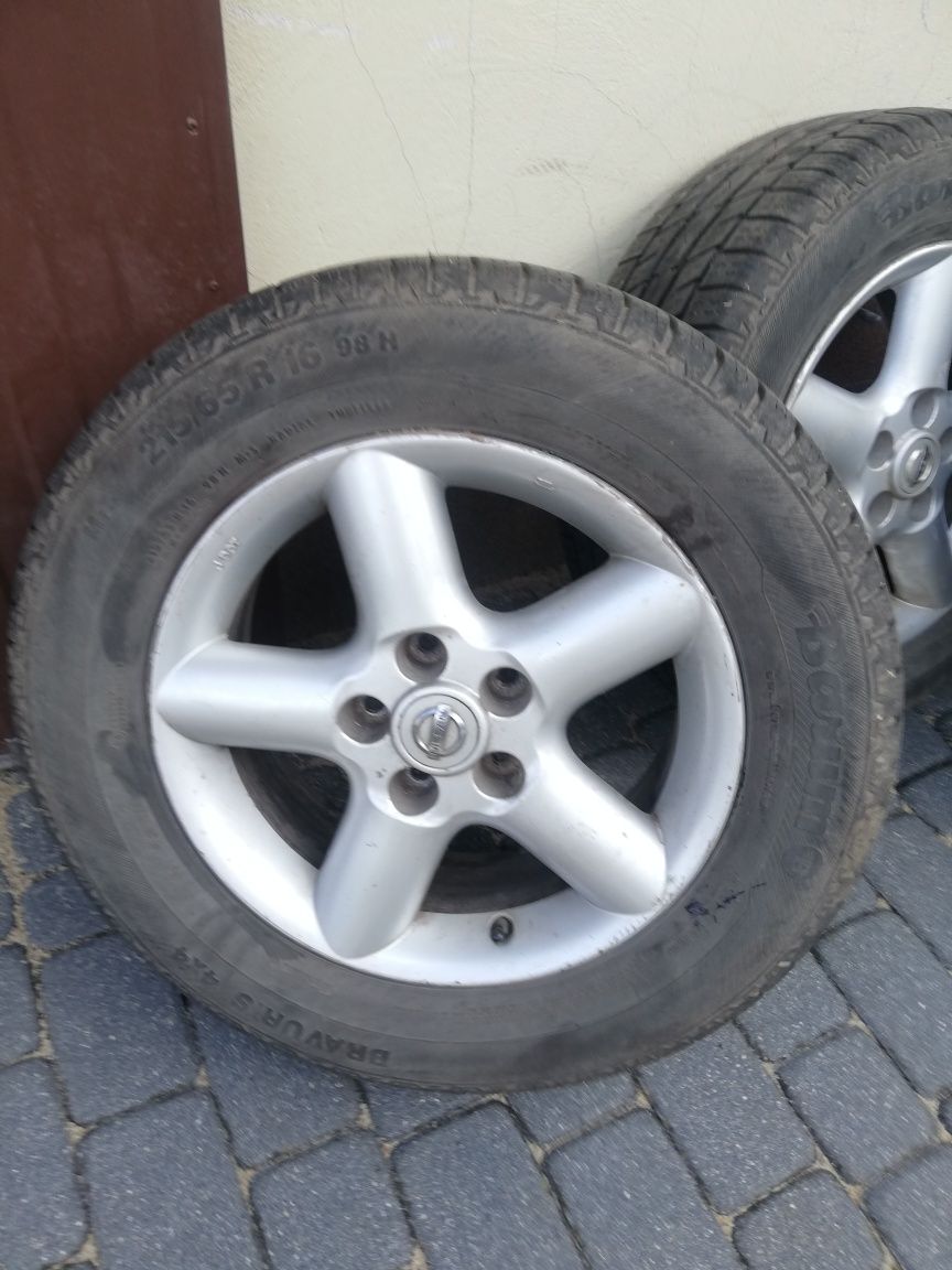 Alufelgi 16", 5x115 z oponami letnimi 4x4