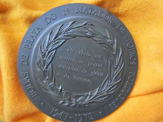 medalha tauromaquia Diamantino Vizeu Sindicato dos Toureiros