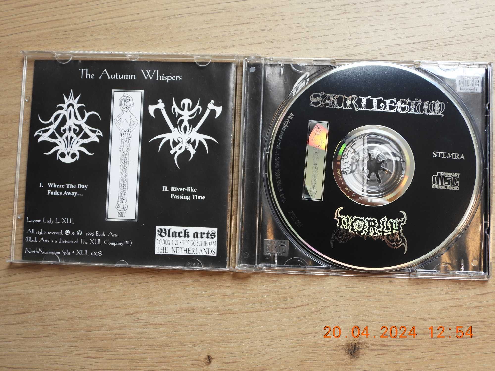 SACRILEGIUM/NORTH - Jesienne Szepty (1996)  - CD