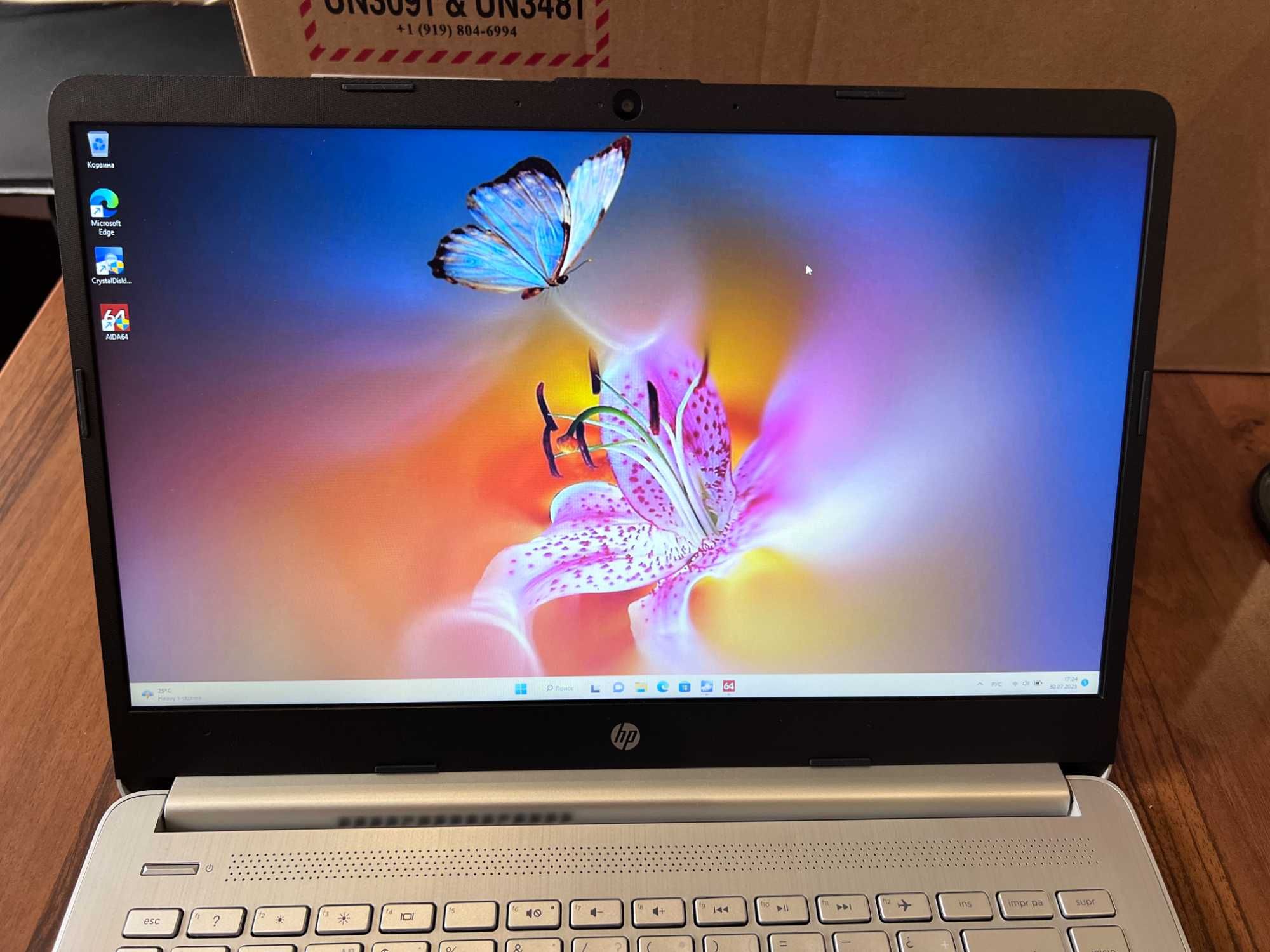 HP 14s-dq2005ns 14"IPS FHD i7-1165G7 12/512Gb Iris Xe 45 Wh