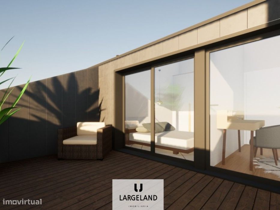 Apartamento T3 com terraço - Leça do Balio