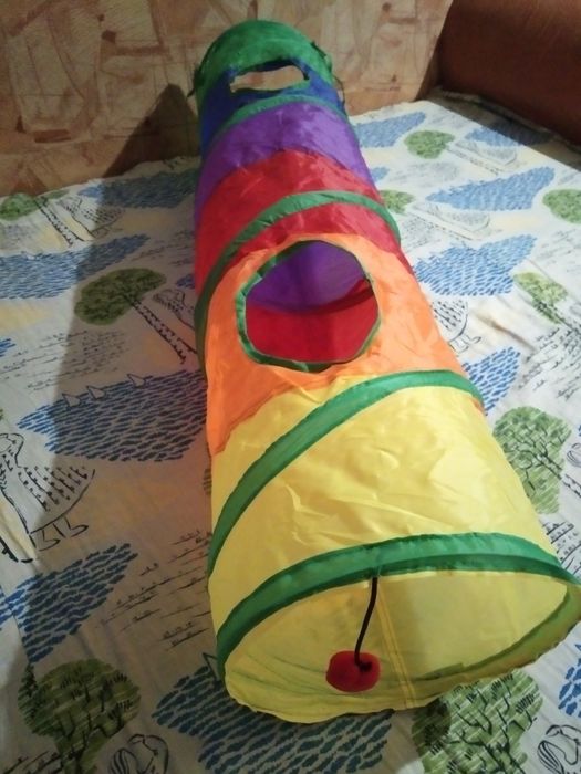 Игрушки для кота,туннель