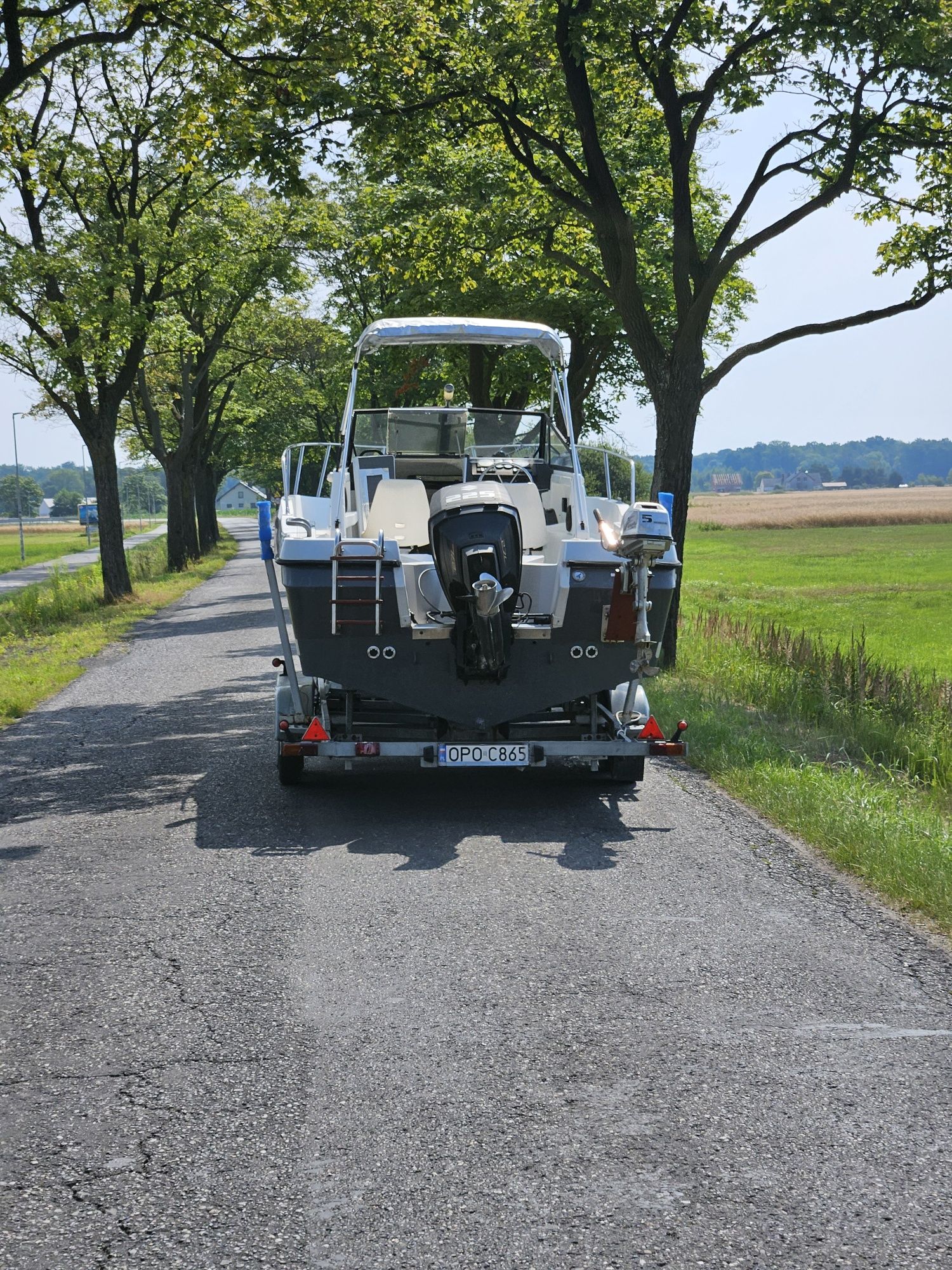 Bayliner Trophy Suzuki DT225 motorówka łódź kabinowa łódka jacht reja