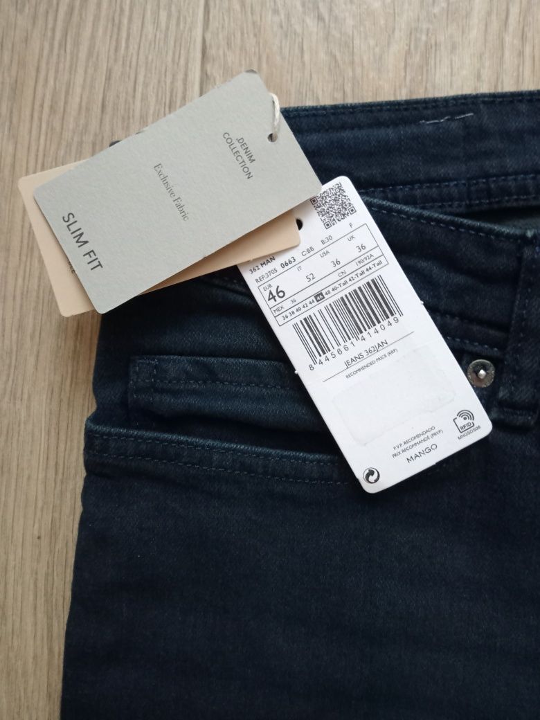 Новые мужские джинсы от Mango Slim Fit Original