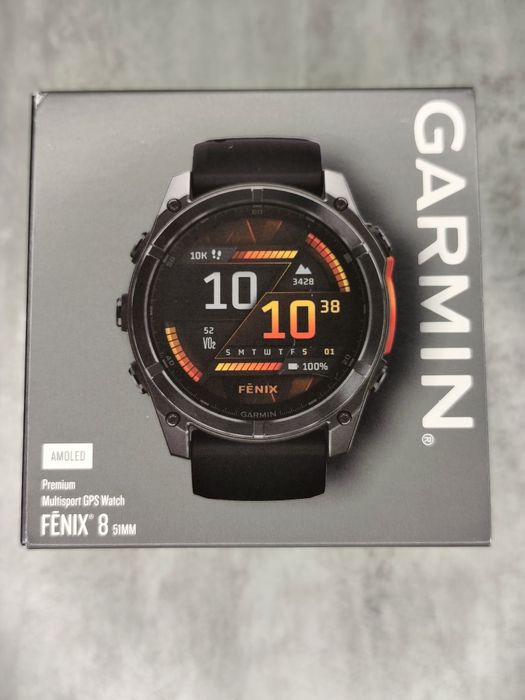 Nowy Garmin Fenix 8 51mm Amoled