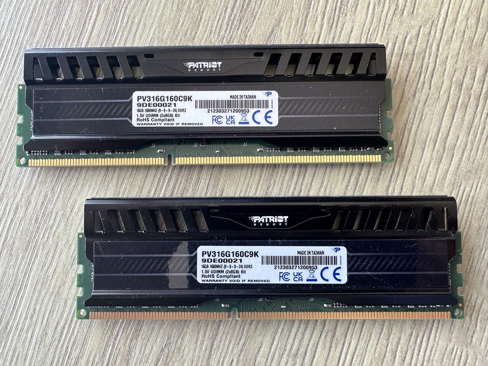 Memoria Patriot Viper 16Gb (2x8Gb) DDR3