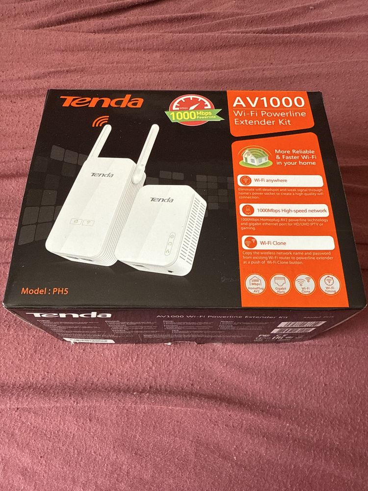 Tenda AV1000 Powerline zestaw - niestety coś nie działa